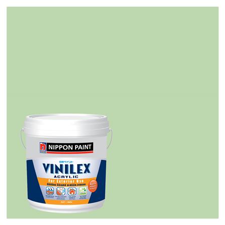 สีน้ำทาภายนอก NIPPON PAINT VINILEX ACRYLIC #NPBGG1783P สี LITTLE LITTLE ด้าน 2.5 แกลลอน_0