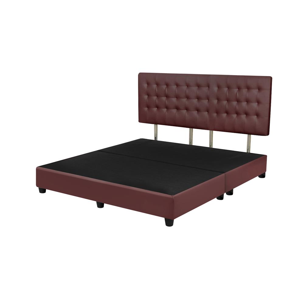 ฐานรองหัวเตียง 6 ฟุต HOME LIVING STYLE MUNICH สีน้ำตาลอ่อน