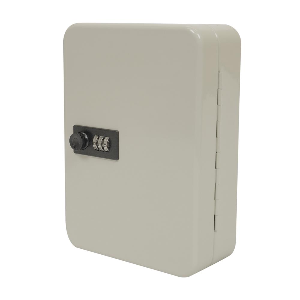 กล่องกุญแจ รหัส 24 ดอก AZLE TS0077G สีครีม