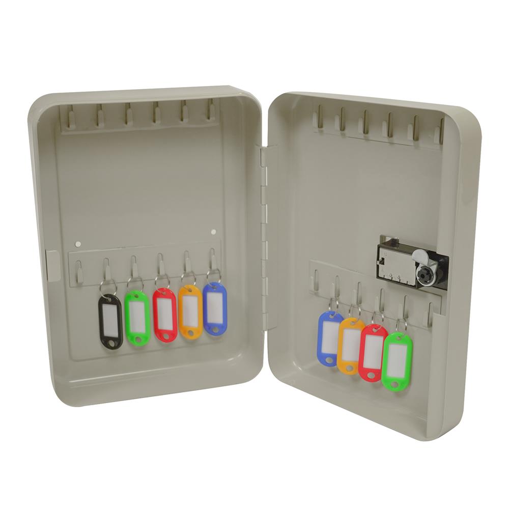 กล่องกุญแจ รหัส 24 ดอก AZLE TS0077G สีครีม