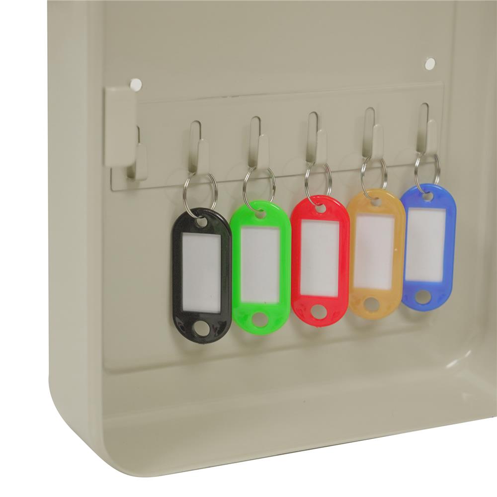 กล่องกุญแจ รหัส 24 ดอก AZLE TS0077G สีครีม