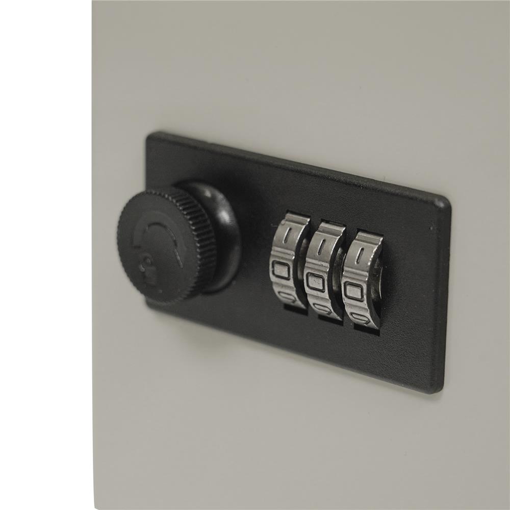 กล่องกุญแจ รหัส 24 ดอก AZLE TS0077G สีครีม