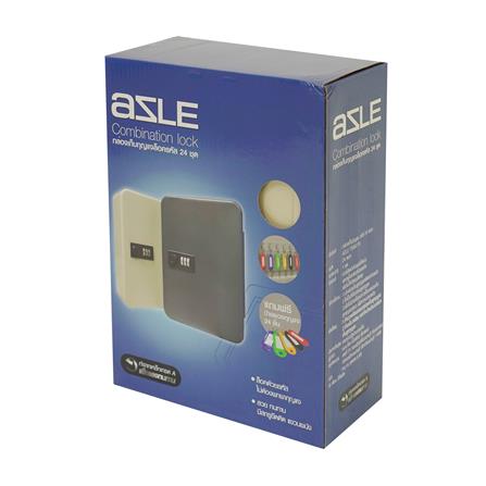 กล่องกุญแจ รหัส 24 ดอก AZLE TS0077G สีครีม_5