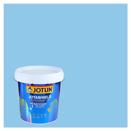 สีน้ำทาภายนอก ชนิดกึ่งเงา JOTUN JOTASHIELD ANTIFADE COLOURS 4445 สี ARCTIC BLUE 2.5 แกลลอน_0