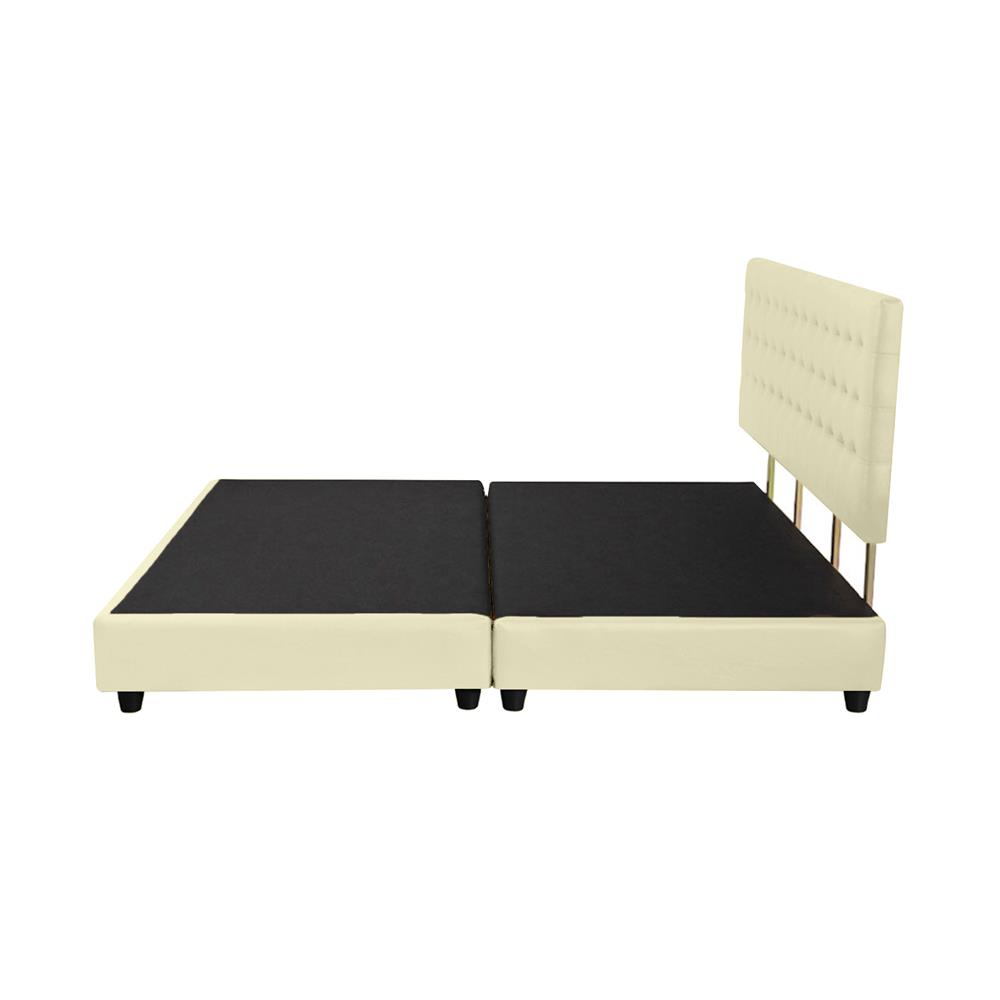 ฐานรองหัวเตียง 5 ฟุต HOME LIVING STYLE MUNICH สีครีม