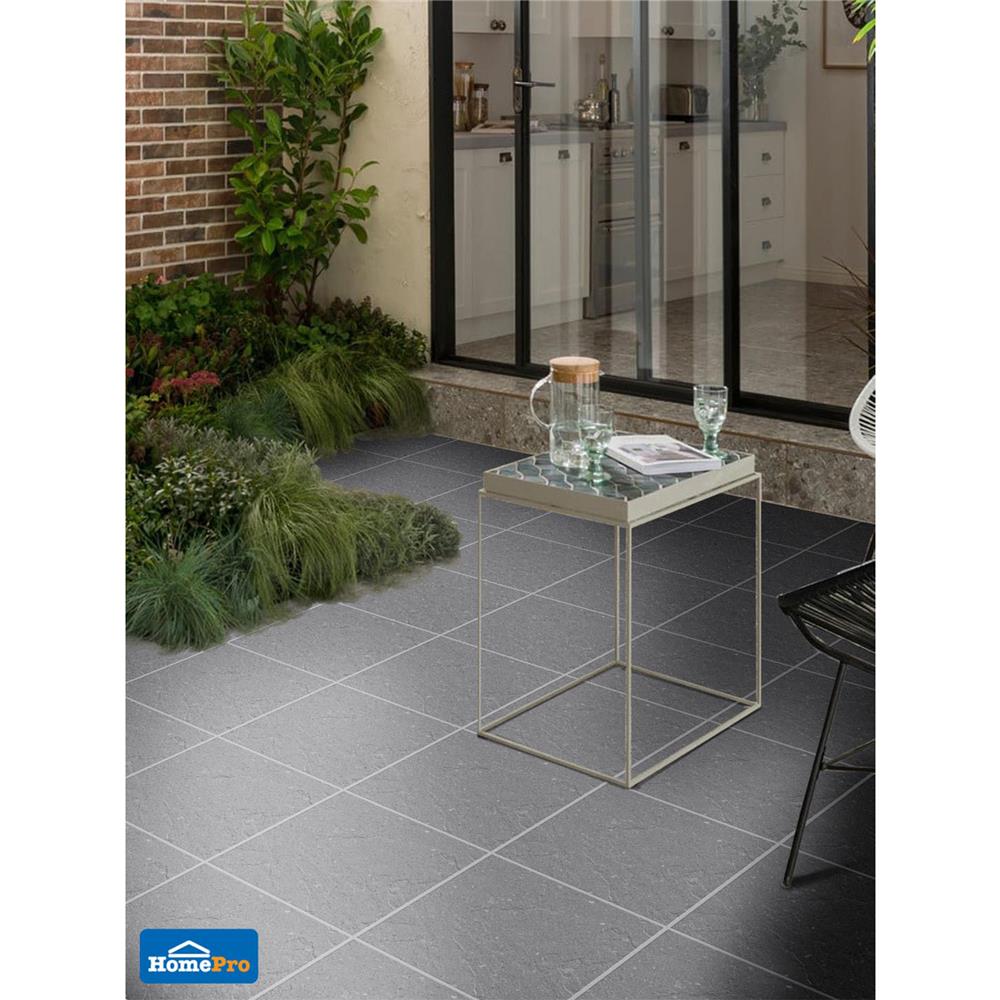 กระเบื้องพื้นพอร์ซเลน 30x30 ซม. COTTO กราเวโล เทาเข้ม PM