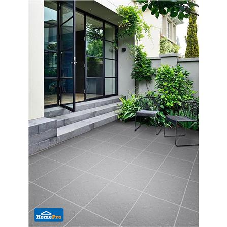 กระเบื้องพื้นพอร์ซเลน 30x30 ซม. COTTO กราเวโล เทาเข้ม PM_2