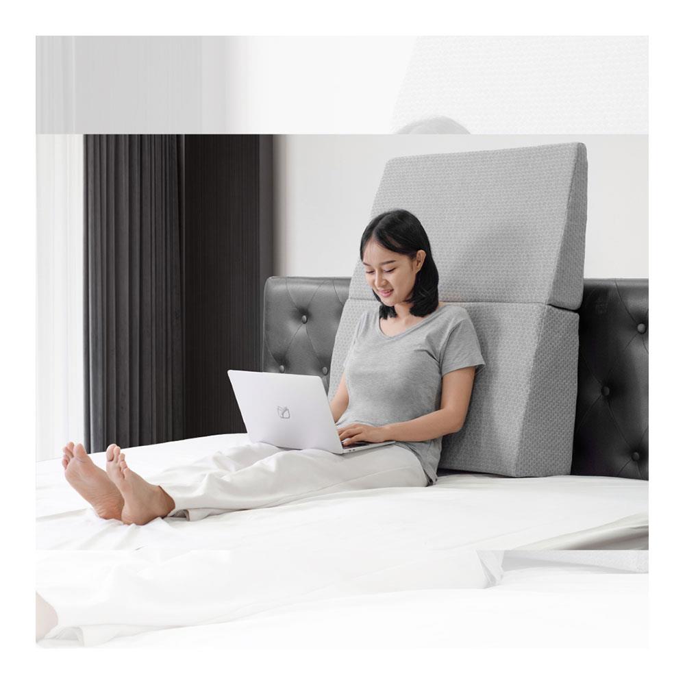 หมอนสุขภาพ เมมโมรี่โฟม FROLINA THERAPEUTIC WEDGE 70x89.3x20 ซม. สีเทา