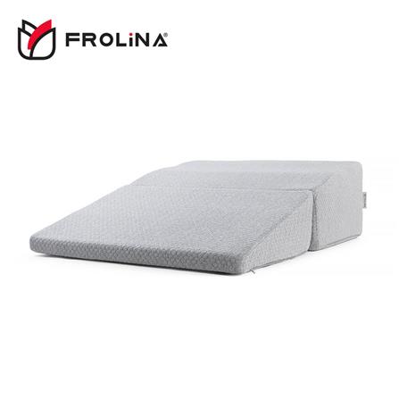 หมอนสุขภาพ เมมโมรี่โฟม FROLINA THERAPEUTIC WEDGE 70x89.3x20 ซม. สีเทา_0
