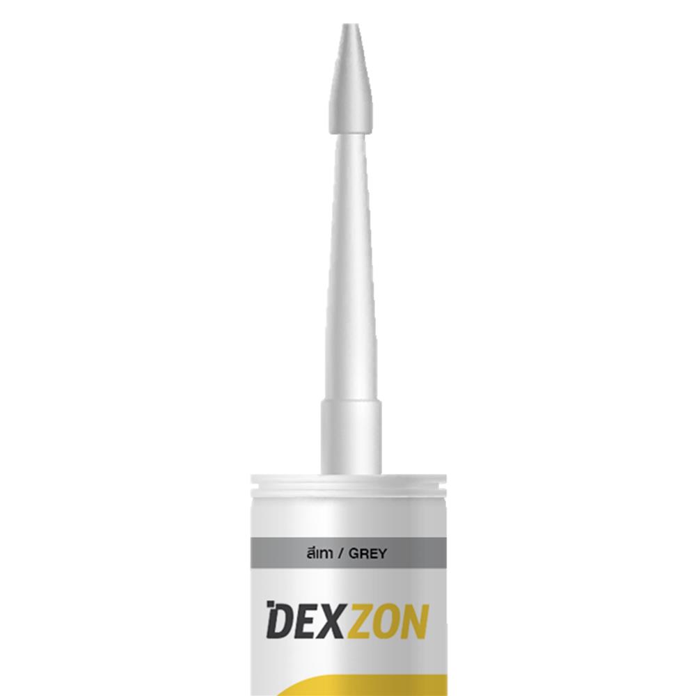 ซิลิโคนไร้กรดกันเชื้อรา DEXZON 300 มล. สีเทา