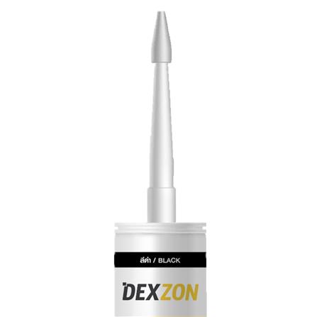 ซิลิโคนไร้กรดกันเชื้อรา DEXZON 300 มล. สีดำ_1