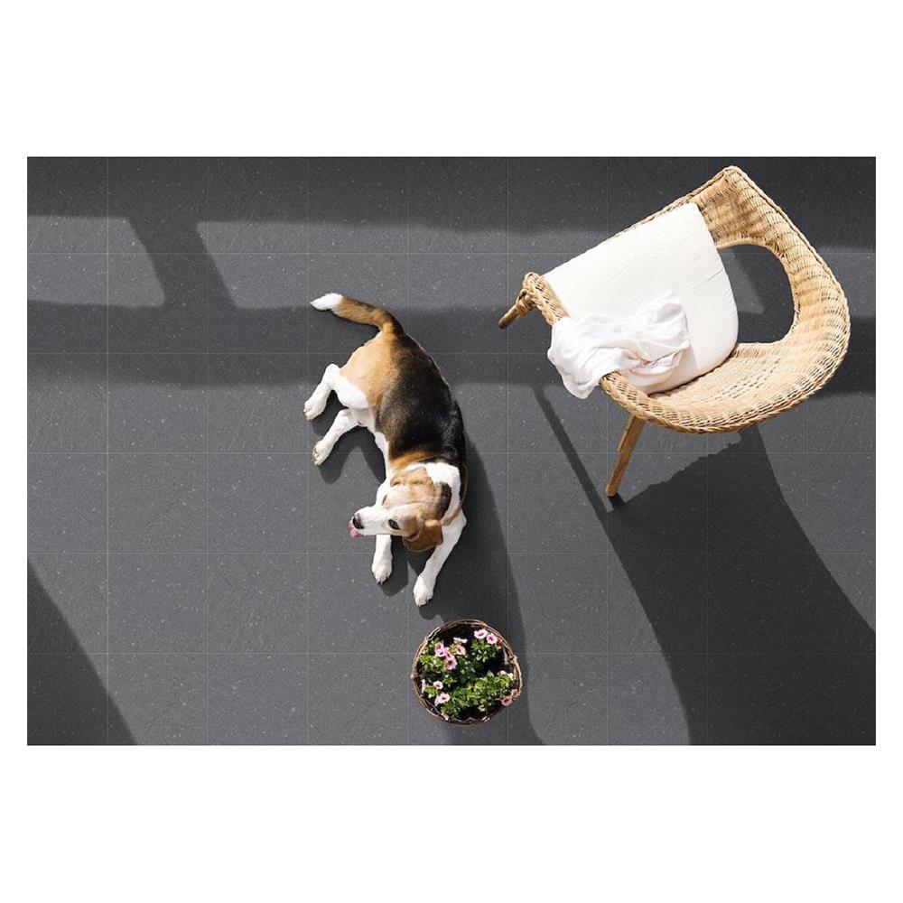 กระเบื้องพื้นพอร์ซเลน 30x30 ซม. COTTO กราเวโล กราไฟต์ PM