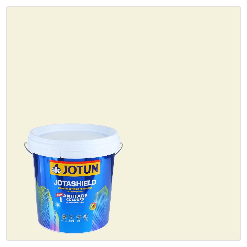สีน้ำทาภายนอก JOTUN JOTASHIELD ANTIFADE COLOURS 1356 สี CORNSILK กึ่งเงา 2.5 แกลลอน