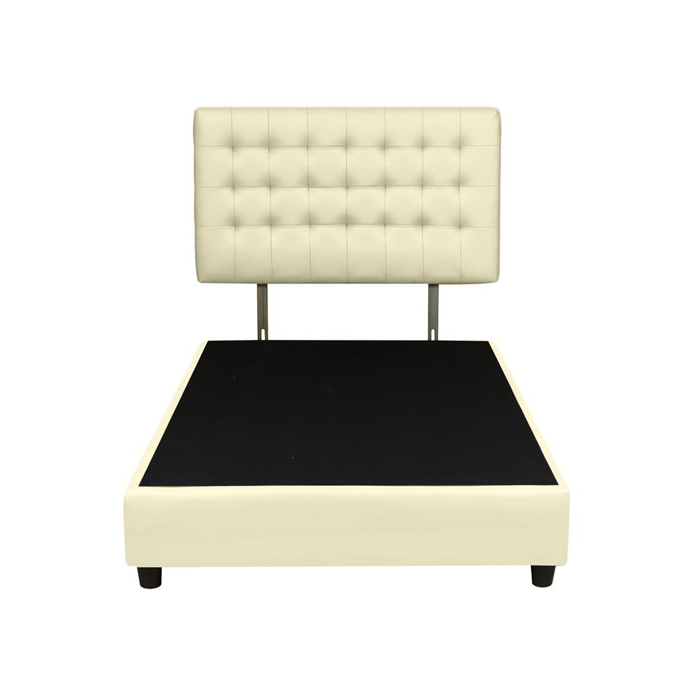 ฐานรองหัวเตียง 3.5 ฟุต HOME LIVING STYLE MUNICH สีครีม