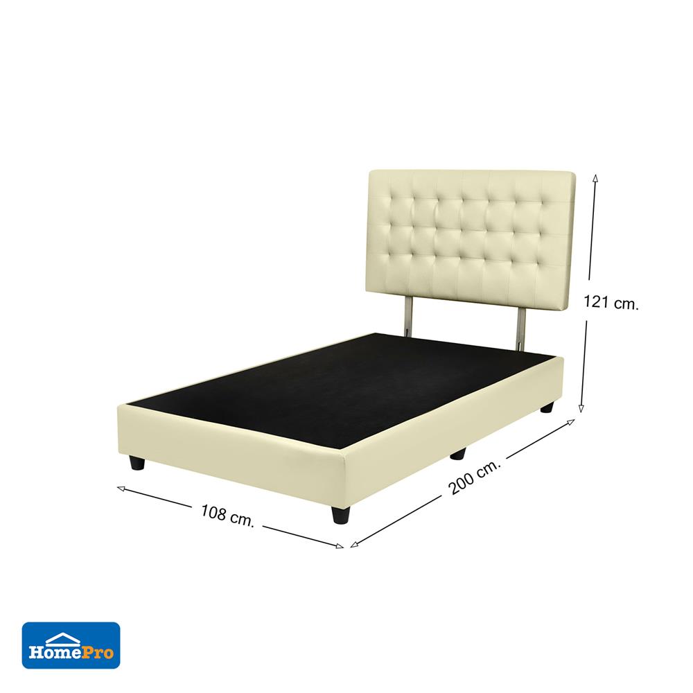 ฐานรองหัวเตียง 3.5 ฟุต HOME LIVING STYLE MUNICH สีครีม