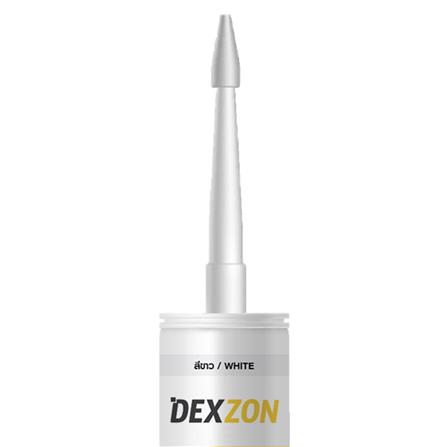 ซิลิโคนไร้กรดกันเชื้อรา DEXZON 300 มล. สีขาว_1
