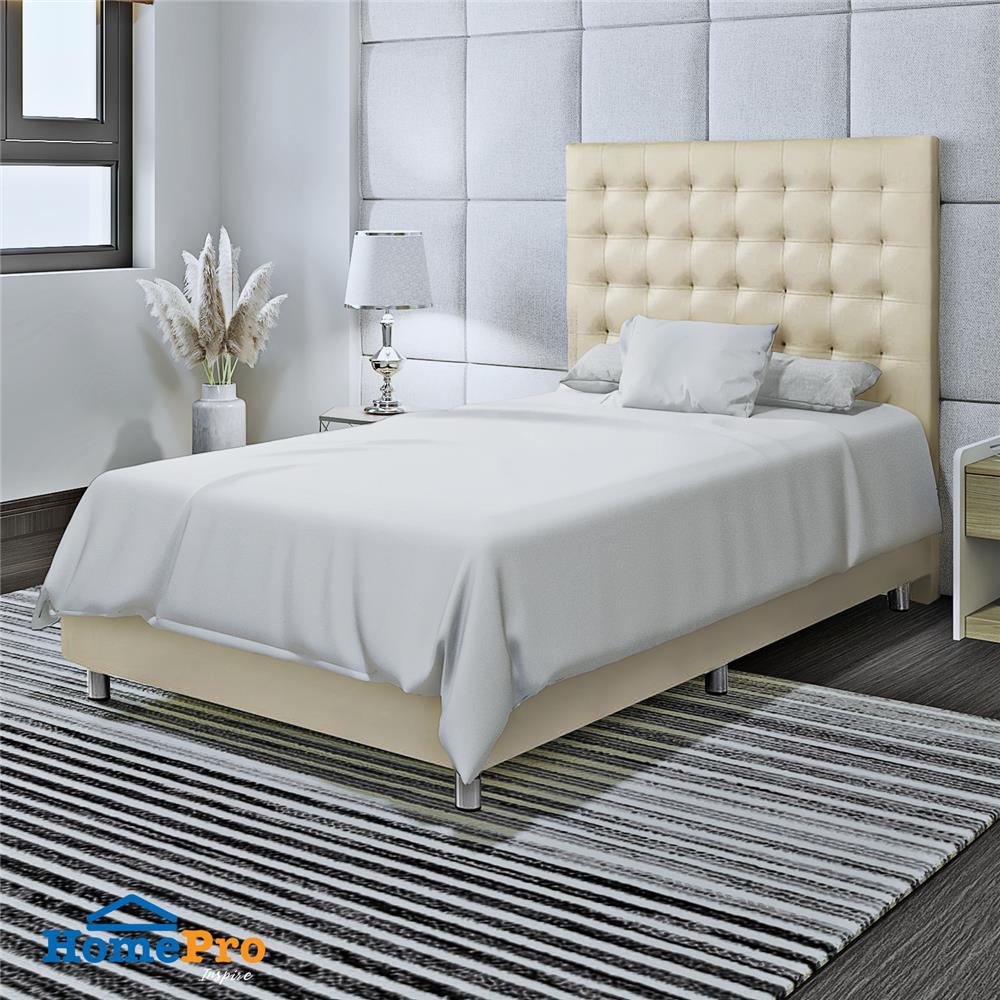 ฐานรองหัวเตียง 3.5 ฟุต HOME LIVING STYLE BERLIN สีครีม