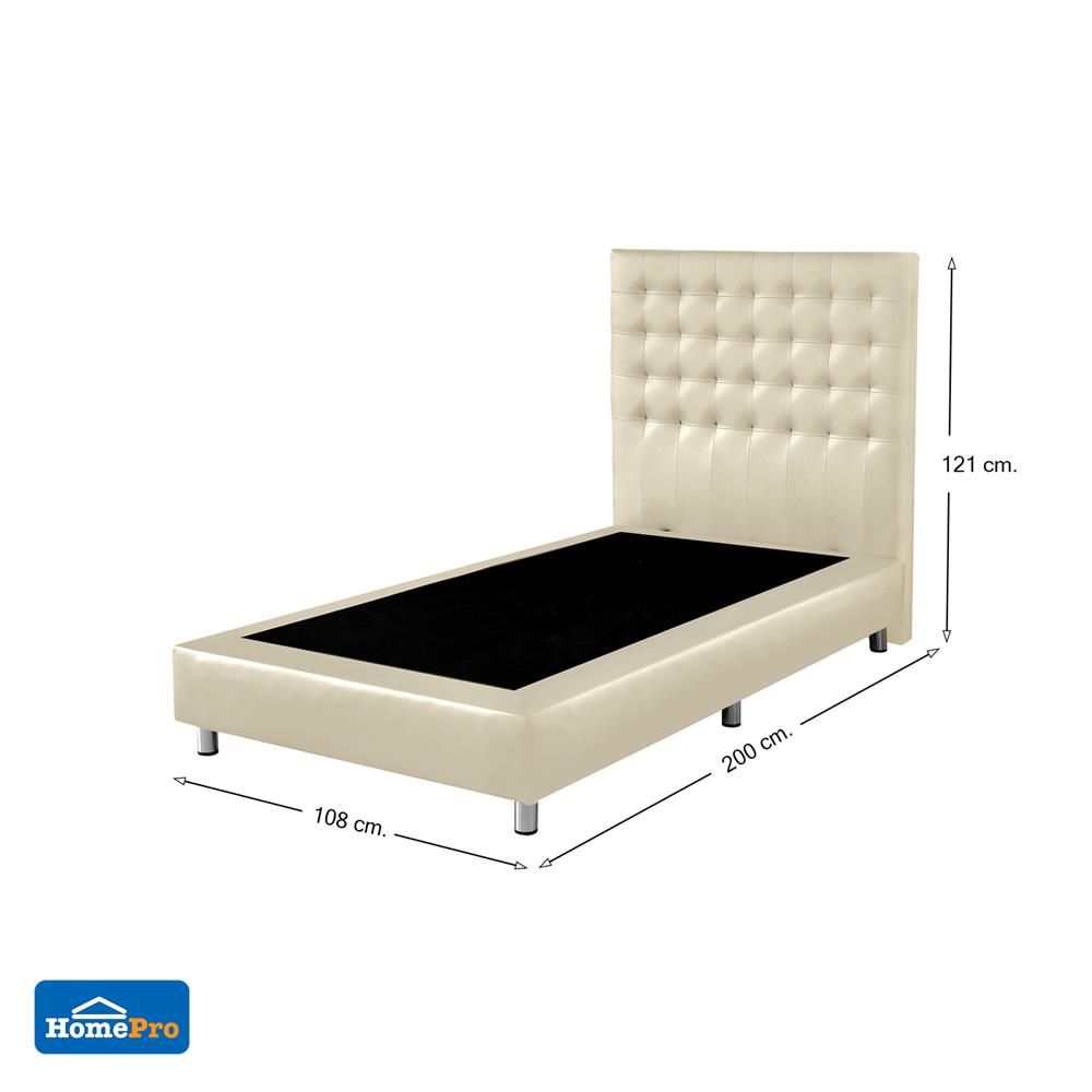 ฐานรองหัวเตียง 3.5 ฟุต HOME LIVING STYLE BERLIN สีครีม