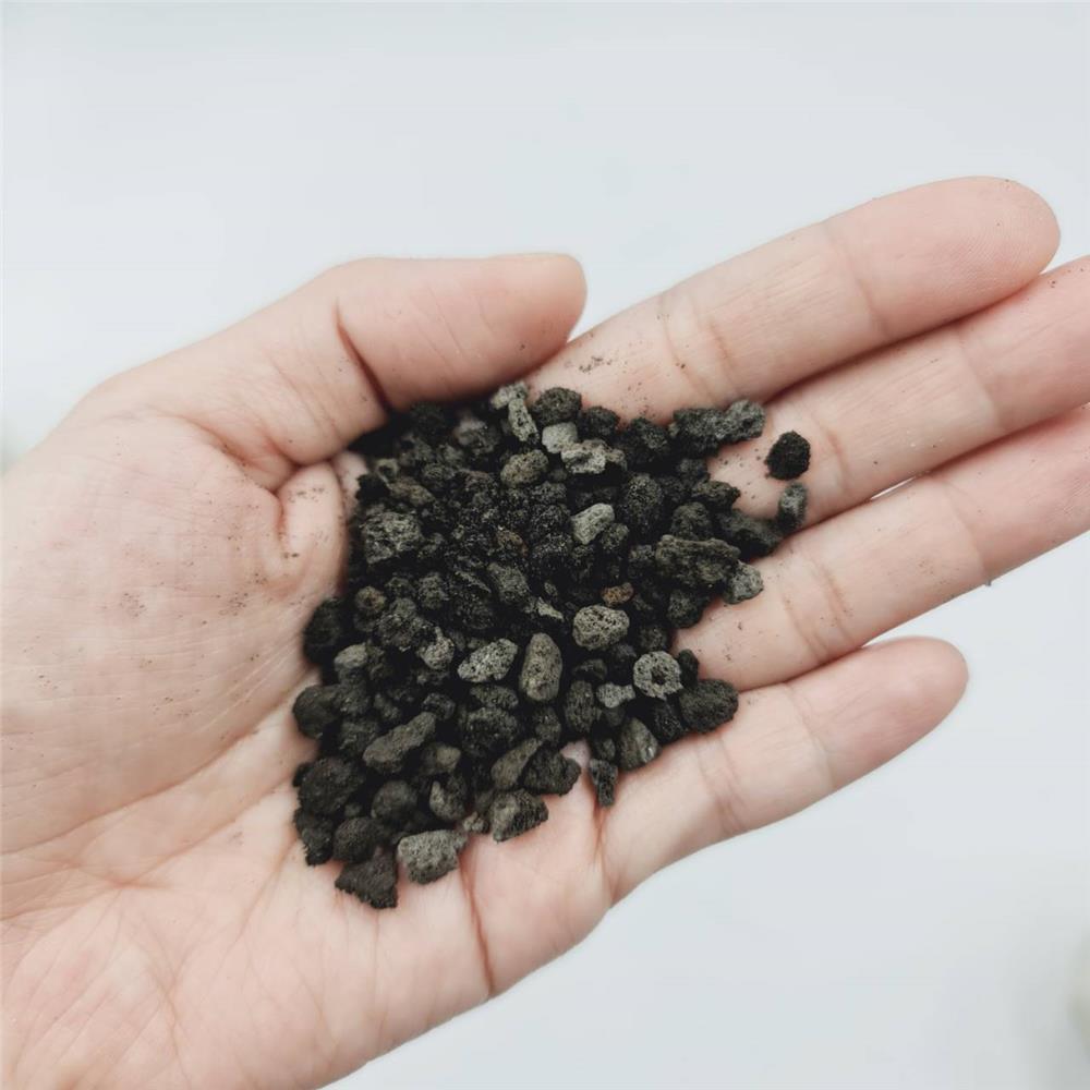 หินภูเขาไฟสีดำ 3-5 มม. คืนดี 4 ลิตร