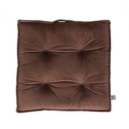 เบาะรองนั่ง HOME LIVING STYLE FUR 17x17 นิ้ว สีน้ำตาล