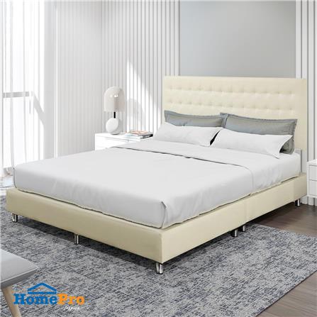 ฐานรองหัวเตียง 6 ฟุต HOME LIVING STYLE MUNICH สีครีม_5