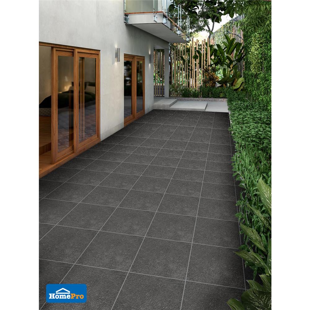 กระเบื้องพื้นพอร์ซเลน 30x30 ซม. COTTO คอลโล่ กราไฟต์ PM