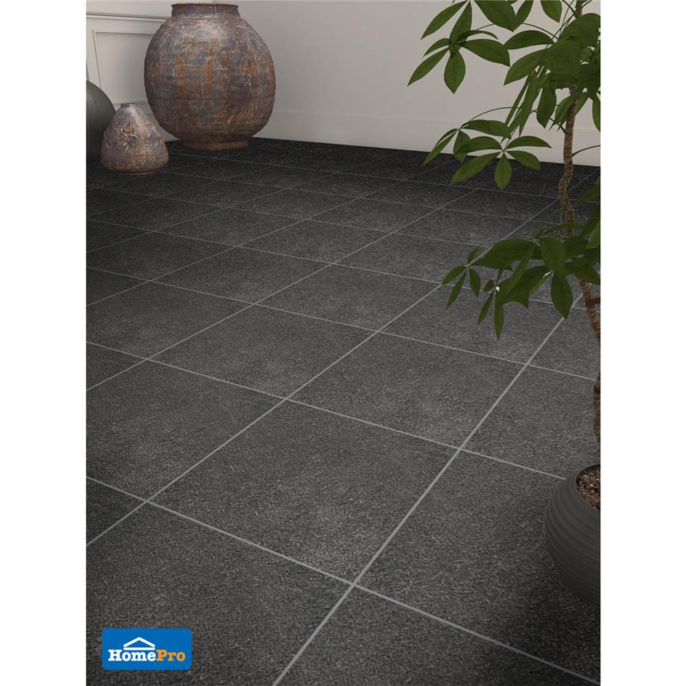 กระเบื้องพื้นพอร์ซเลน 30x30 ซม. COTTO คอลโล่ กราไฟต์ PM