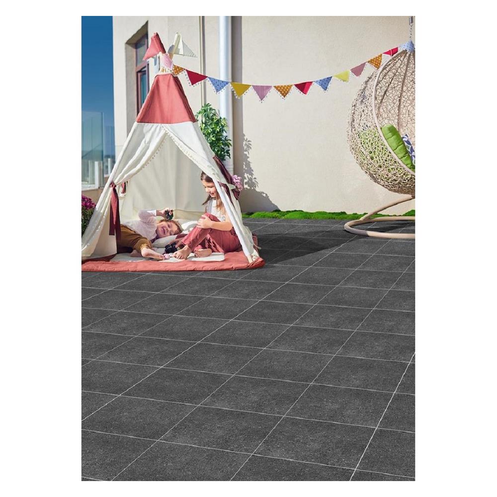 กระเบื้องพื้นพอร์ซเลน 30x30 ซม. COTTO คอลโล่ กราไฟต์ PM