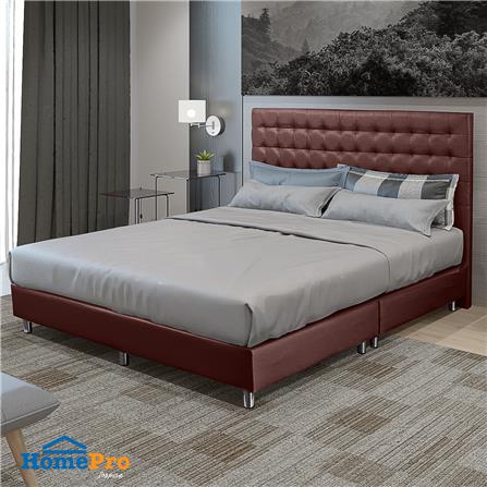 ฐานรองหัวเตียง 6 ฟุต HOME LIVING STYLE BERLIN สีน้ำตาลอ่อน_4