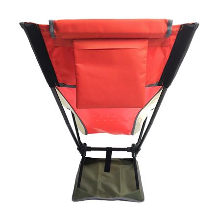 เก้าอี้สนาม EQNOX MOON CHAIR XL สีส้ม/เทา_4