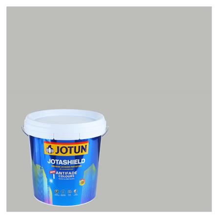 สีน้ำทาภายนอก JOTUN JOTASHIELD ANTIFADE COLOURS 9911 สี PLATINUM กึ่งเงา 2.5 แกลลอน_0