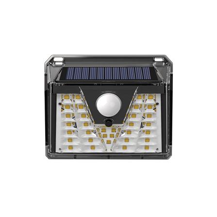 ไฟผนังภายนอก SOLAR SHINING S-WLL07B-SL 2.5 วัตต์ DAYLIGHT สีดำ