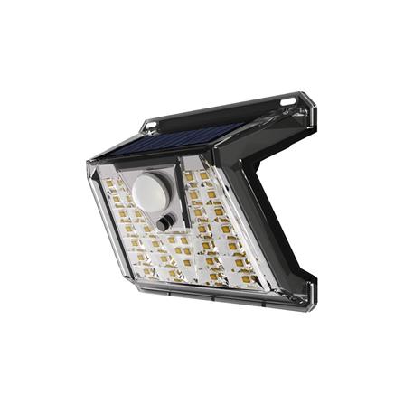 ไฟผนังภายนอก SOLAR SHINING S-WLL07B-SL 2.5 วัตต์ DAYLIGHT สีดำ_1