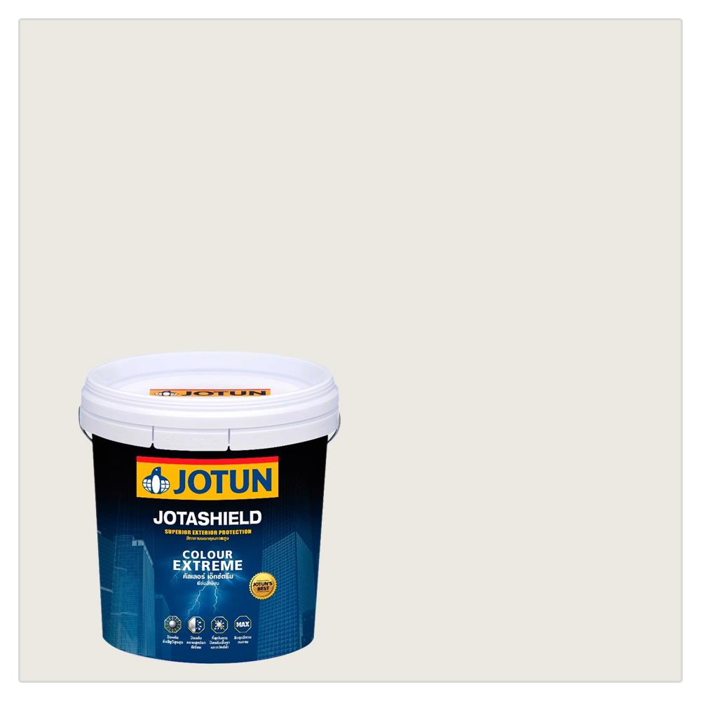 สีน้ำทาภายนอก JOTUN JOTASHIELD COLOUR EXTREME 1622 สี EDELWEISS เนียน 2.5 แกลลอน