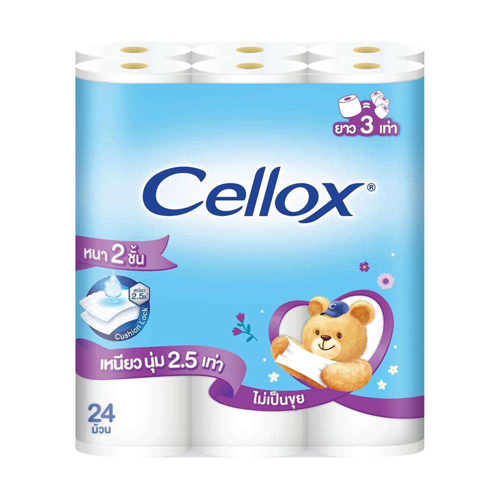 กระดาษชำระ CELLOX GIANT ROLL แพ็ก 24 ม้วน