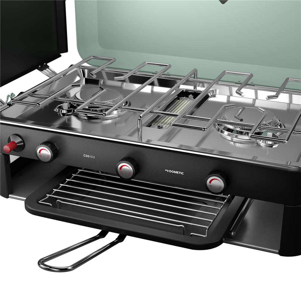 เตาแก๊สบาร์บีคิวพกพา 3 หัว DOMETIC CSG103