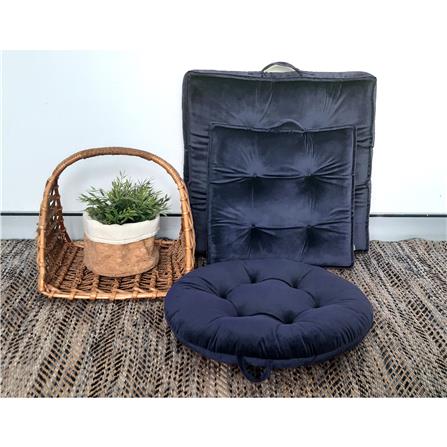 เบาะรองนั่ง HOME LIVING STYLE FUR 22x22 นิ้ว สีน้ำเงิน_3