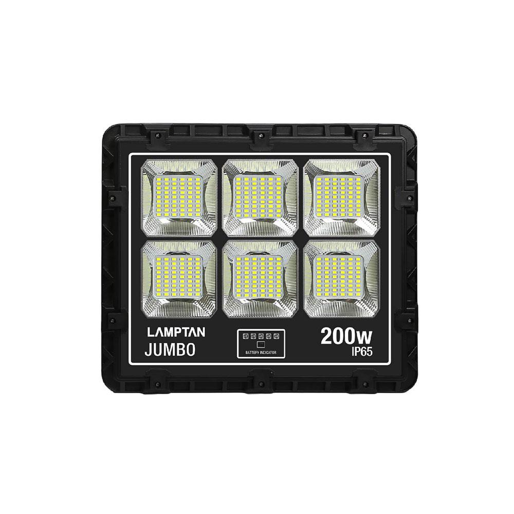 ไฟสปอตไลท์ SOLAR LAMPTAN FLOOD 200 วัตต์ DAYLIGHT สีดำ