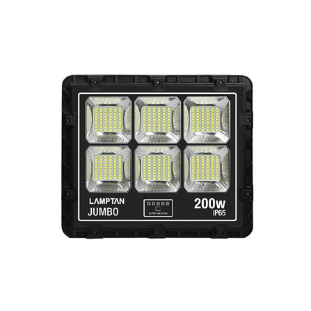 ไฟสปอตไลท์ SOLAR LAMPTAN FLOOD 200 วัตต์ DAYLIGHT สีดำ_1