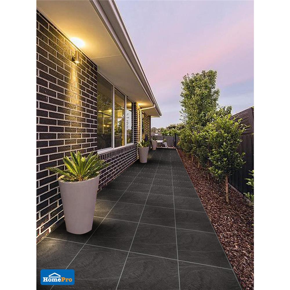 กระเบื้องพื้นพอร์ซเลน 30x30 ซม. COTTO ซิลล่า กราไฟต์ (HYG) PM