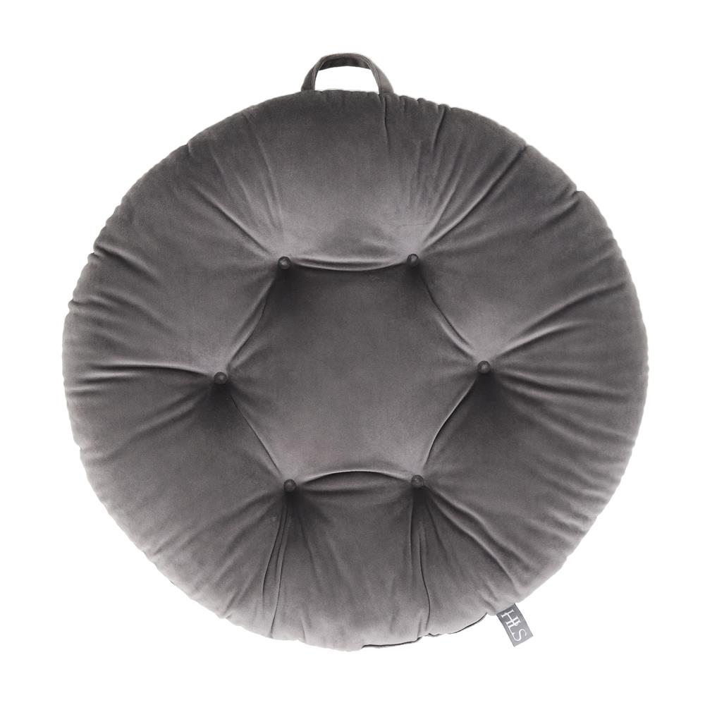 เบาะรองนั่ง HOME LIVING STYLE FUR 20x20 นิ้ว สีเทา_1