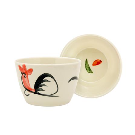 โถตุ๋นเซรามิก COLOR KIT ตราไก่ 6 นิ้ว_0