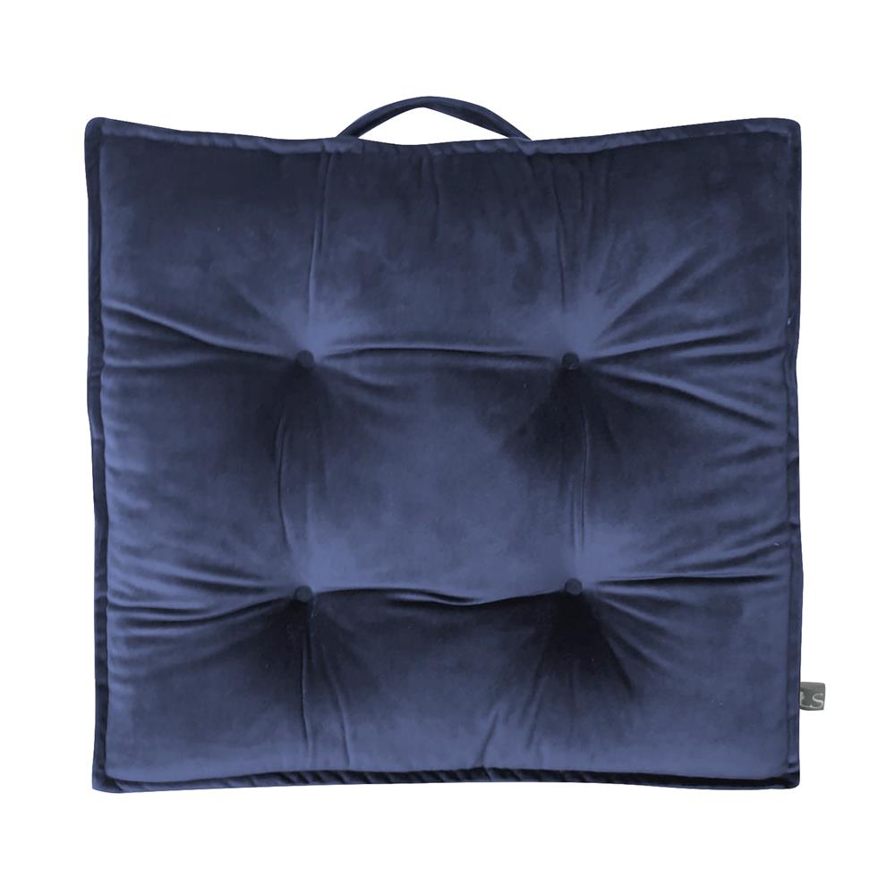 เบาะรองนั่ง HOME LIVING STYLE FUR 17x17 นิ้ว สีน้ำเงิน_0