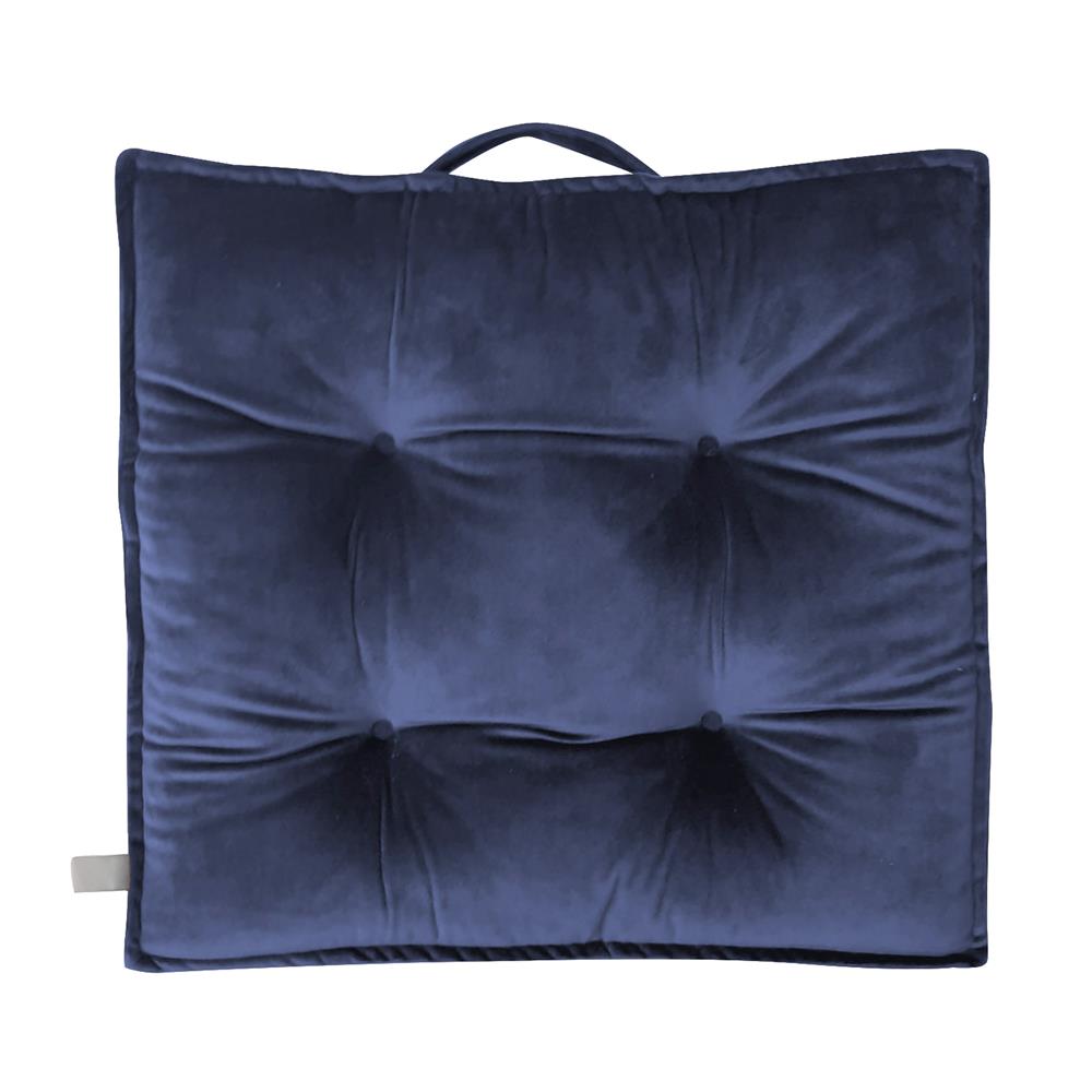 เบาะรองนั่ง HOME LIVING STYLE FUR 17x17 นิ้ว สีน้ำเงิน