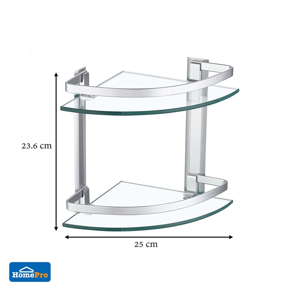 ชั้นกระจกเข้ามุม 2 ชั้น MOYA A4120B
