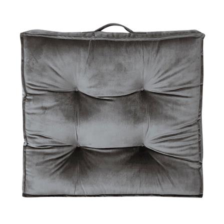 เบาะรองนั่ง HOME LIVING STYLE FUR 22x22 นิ้ว สีเทา