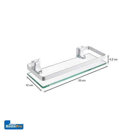 ชั้นกระจกติดผนัง 1 ชั้น MOYA A4126A_3