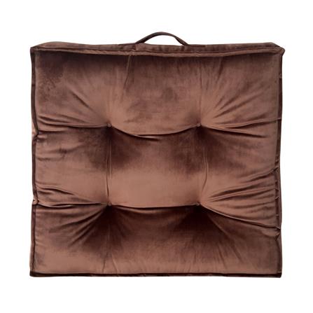 เบาะรองนั่ง HOME LIVING STYLE FUR 22x22 นิ้ว สีน้ำตาล