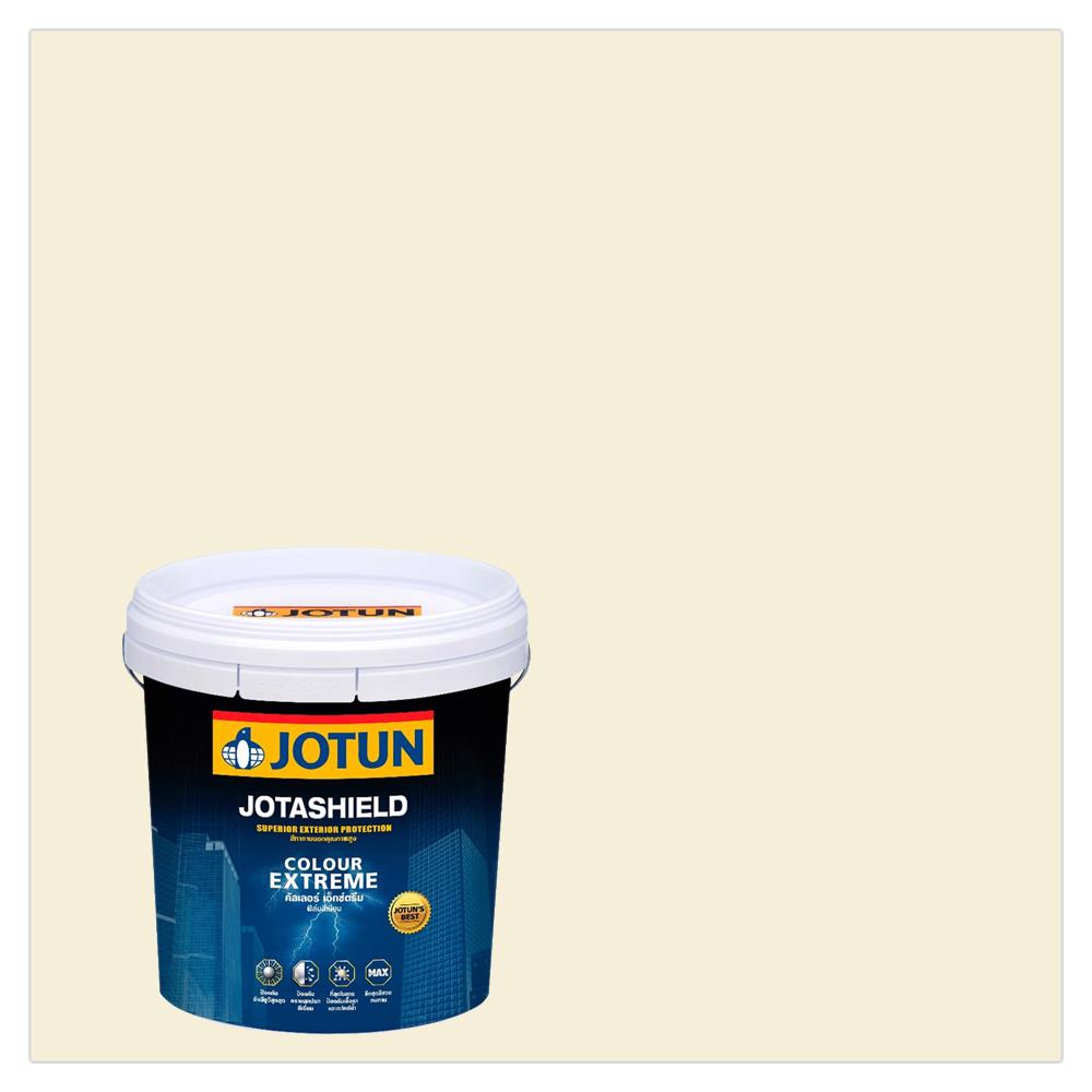 สีน้ำทาภายนอก JOTUN JOTASHIELD COLOUR EXTREME 1334 สี PURE BARELY เนียน 2 แกลลอน