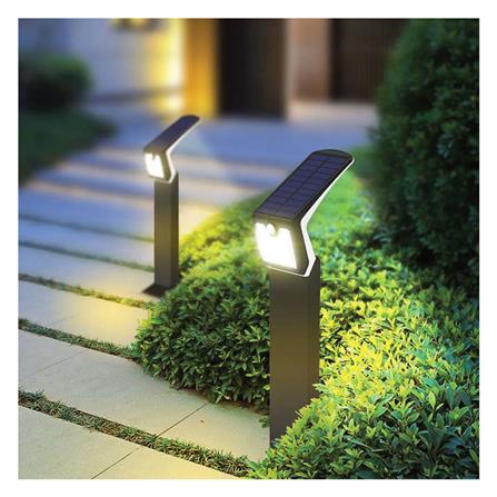 ไฟผนังภายนอก SOLAR SHINING S-WLL04B-SL 4 วัตต์ DAYLIGHT/WARMWHITE สีดำ_6